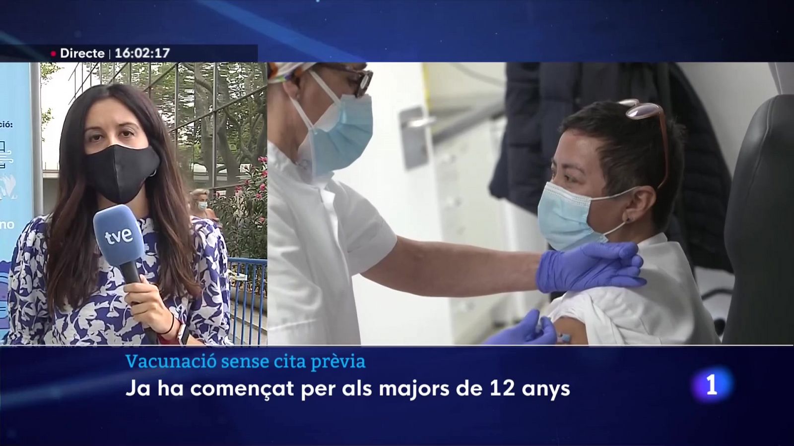 Salut obre la vacunació sense cita prèvia arreu de Catalunya