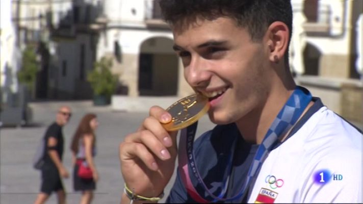 Noticias de Extremadura - Alberto Ginés regresa a Extremadura con su oro