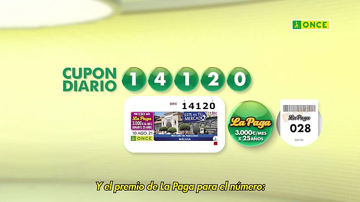 Sorteos ONCE - Sorteo ONCE - 10/08/21