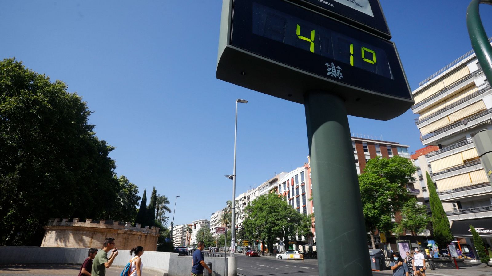 La ola de calor comienza con máximas por encima de 40 grados