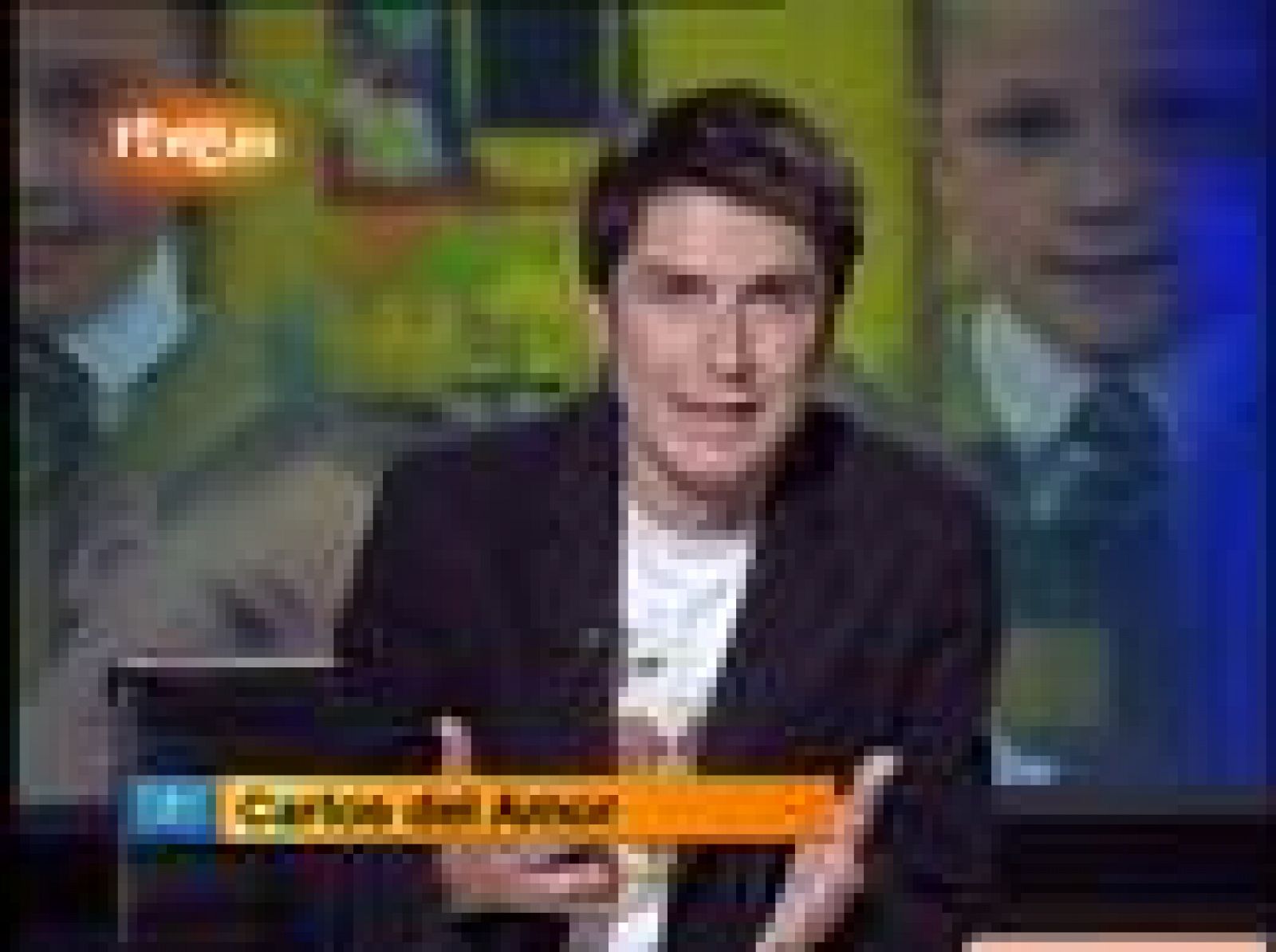 Los comienzos de Carlos del Amor en 'La2 Noticias'  (septiembre 2007)