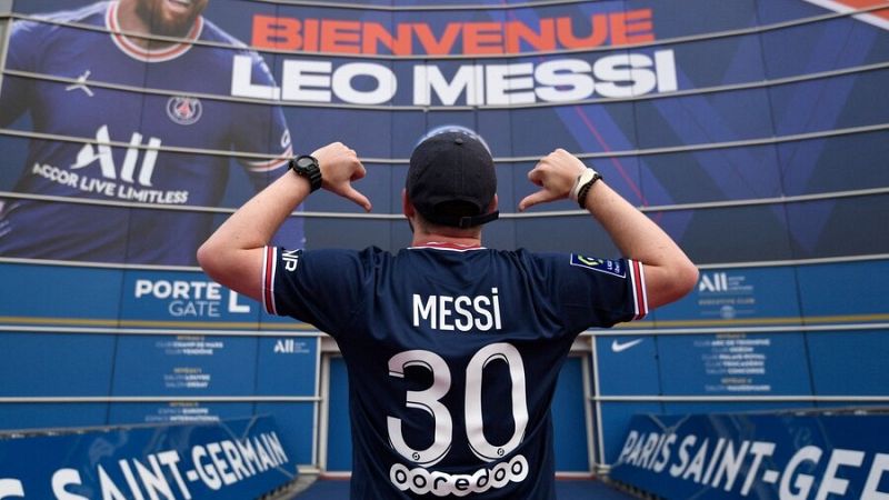 París se viste de Messi