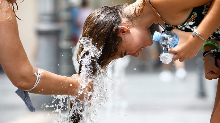 La ola de calor agosta España