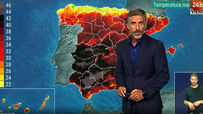 El tiempo - El calor extremo pone en alerta a casi toda España - Ver ahora