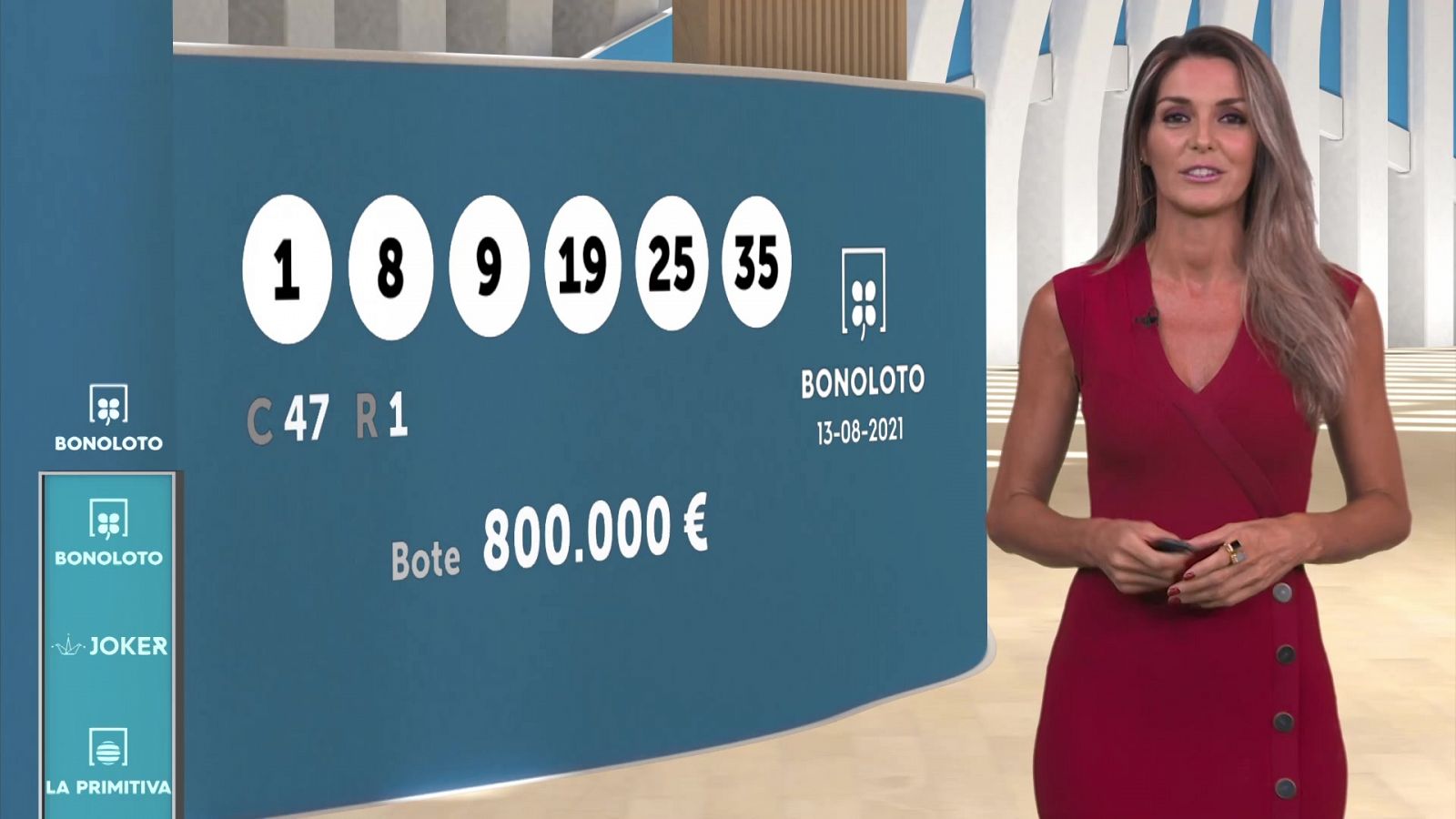 Sorteo de la Bonoloto y Euromillones del 13/08/2021 - ver ahora