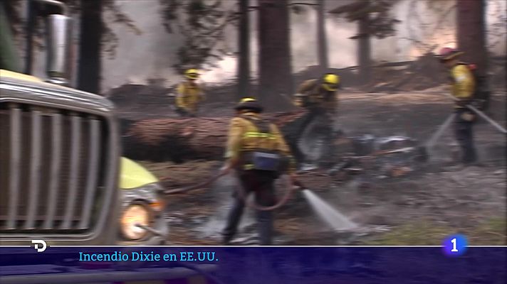 6.000 bomberos luchan contra Dixie