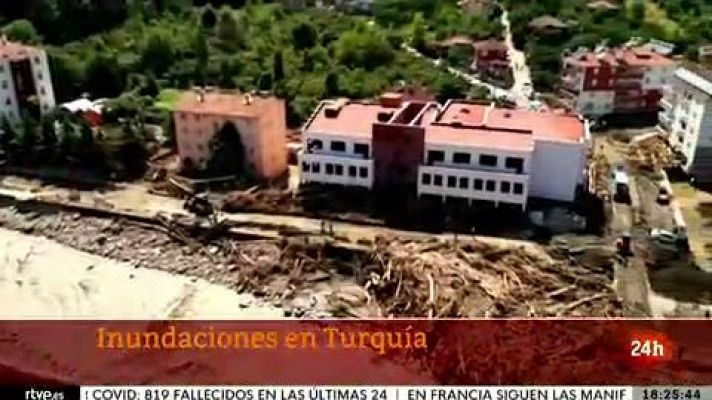 Las inundaciones en Turquía dejan ya más de 50 muertos y decenas de desaparecidos