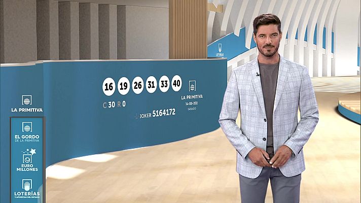 Loterías - Sorteo de la Bonoloto y Primitiva del 14/08/2021