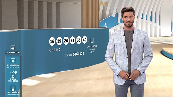 Loterías - Sorteo de la Bonoloto y Primitiva del 14/08/2021