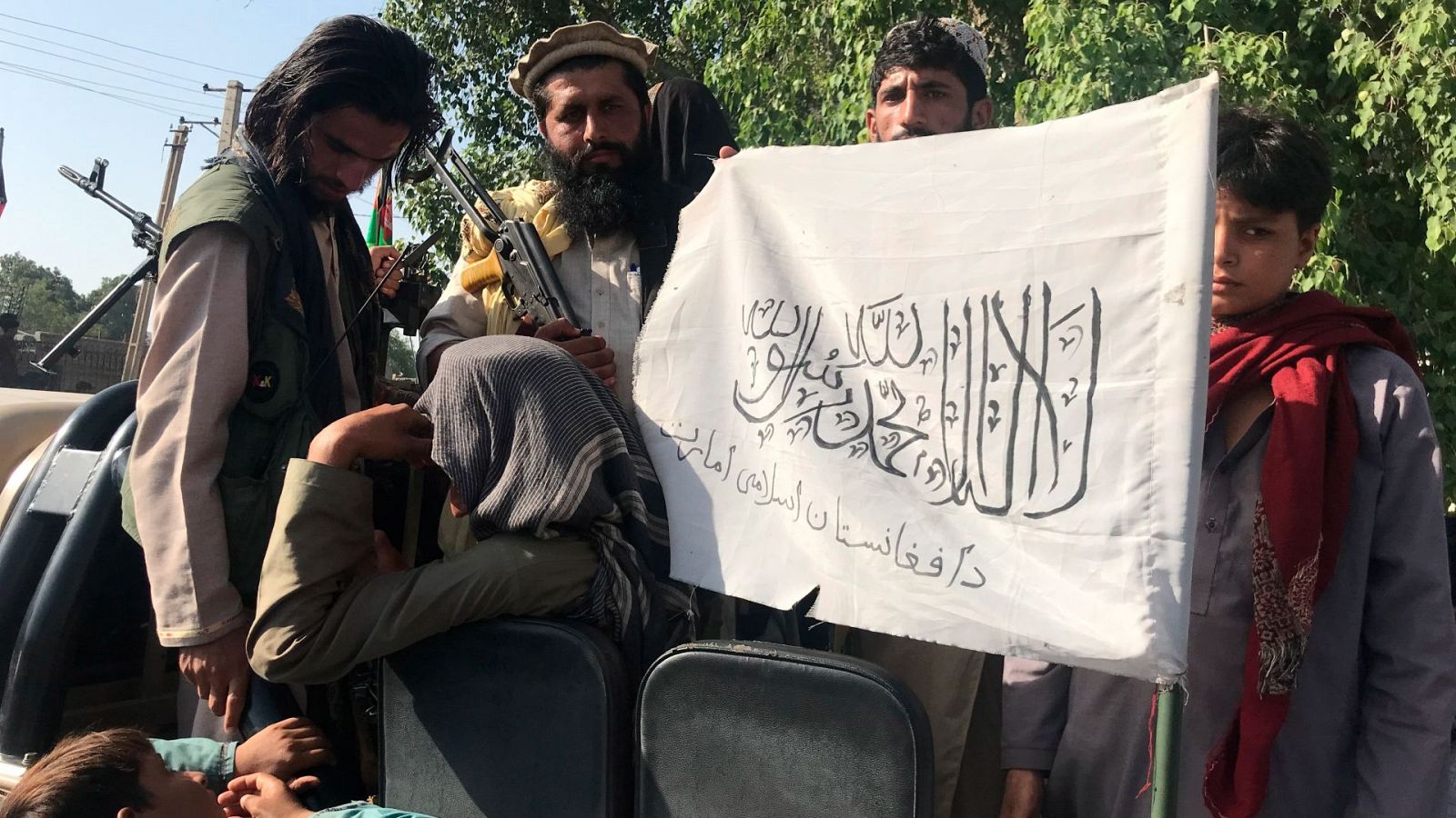 Los talibanes entran en Kabul ante el colapso del gobierno