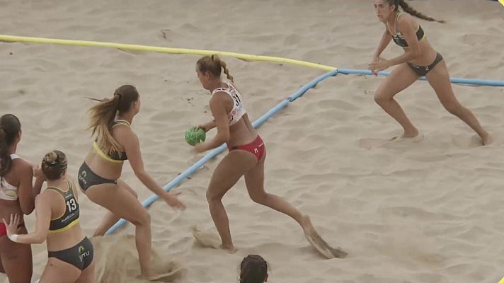 Campeonato de España Balonmano playa: Final femenina