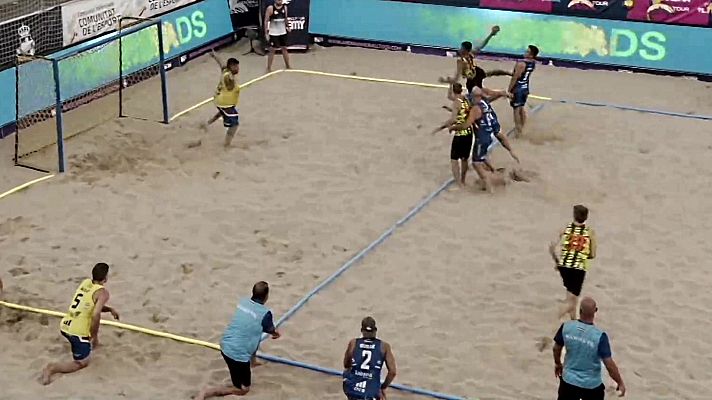 Balonmano - Campeonato de España Balonmano playa: Final masulina