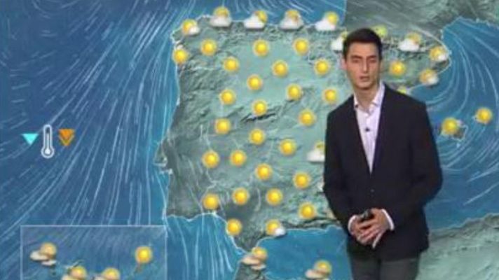 Telediario 1 - La semana comienza con temperaturas aún altas en el sur peninsular y Canarias