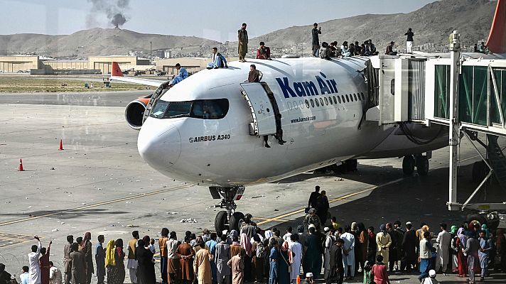 Informativo 24h - Caos en el aeropuerto de Kabul