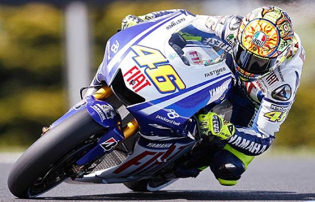  - Rossi primero y caída para Lorenzo
