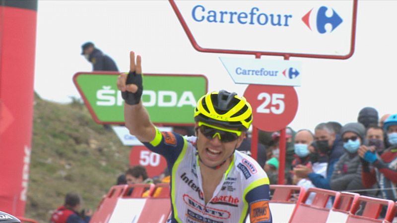 La Vuelta 2021 | Taaramae gana en el Picón Blanco y se pone líder -- Ver ahora