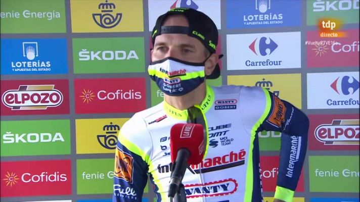 Vuelta ciclista a España - Rein Taaramäe: "Llevaba mucho tiempo buscando el liderato"