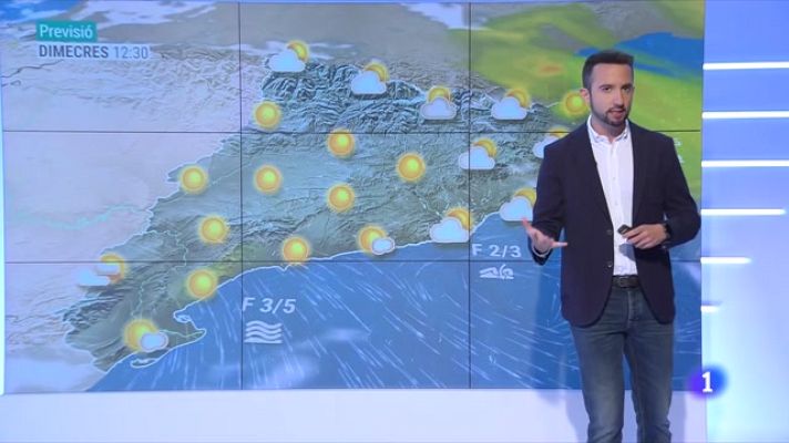 El temps - Temps estable, fresca de nit i calor agradable de dia