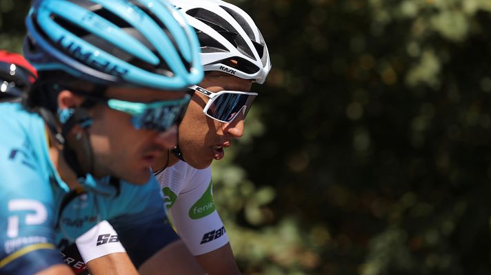 Egan Bernal: "Jakobsen es un ejemplo de no rendirse"