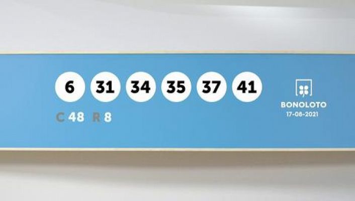 SELAE - Sorteo de la Lotería Bonoloto y Euromillones del 17/08/2021