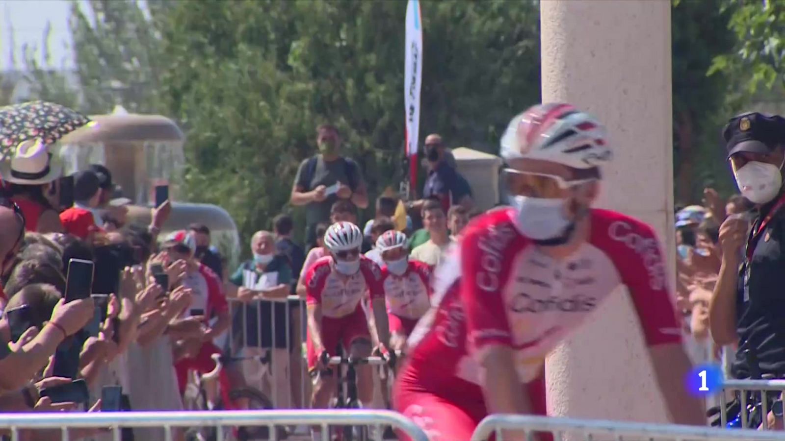 La Vuelta 2021 | Los hermanos Herrada, arropados por su familia | Ver