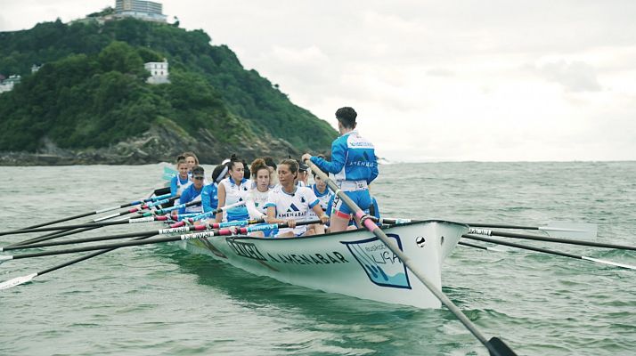 Gemma Mengual: la herencia de las traineras de San Sebastián