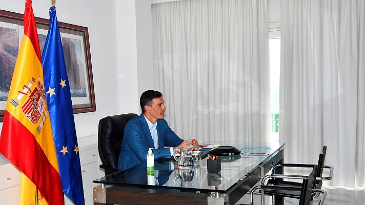 Telediario 1 - La oposición exige explicaciones a Sánchez sobre la crisis de Afganistán