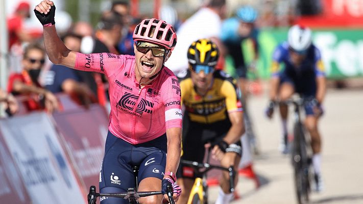 La Vuelta 2021 | Cort Nielsen: "Es una victoria especial porque he ganado de una forma diferente"