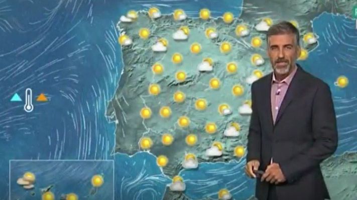 Telediario 1 - La Aemet prevé tiempo anticiclónico y aumento de temperaturas en el norte peninsular