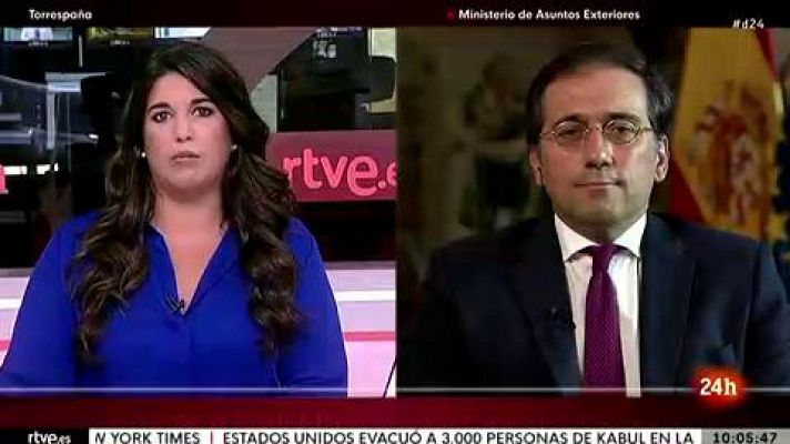 Informativo 24h - Albares: "Hay que prepararse para el futuro de Afganistán"