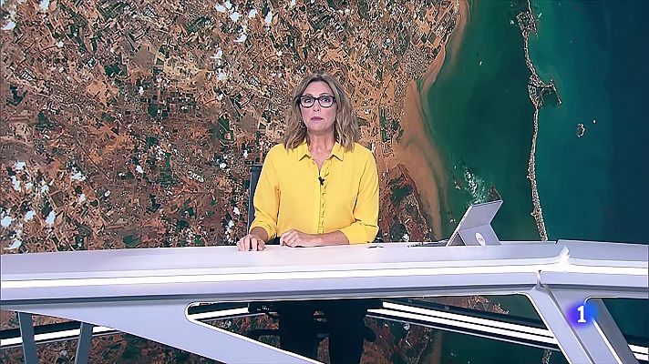 Telediario 1 - Miles de peces muertos en el Mar Menor obligan a cerrar ocho playas en la región