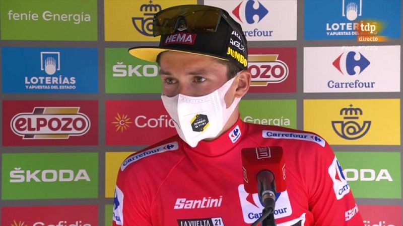 La Vuelta 2021 | Primoz Roglic: "Seguiremos defendiendo el liderato"