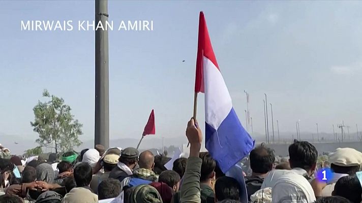 Continúa el caos en el aeropuerto de Kabul: la OTAN mantendrá sus tropas mientras dure la evacuación