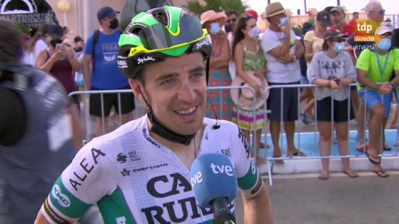 Vuelta 2021 | Aritz Bagües: "Ha sido un día complicado para nosotros" 