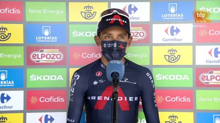 Vuelta ciclista a España - Vuelta 2021 | Egan Bernal: "Intentaré no perder mucho tiempo mañana"