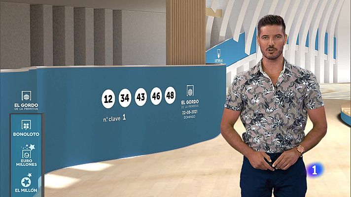 Loterías - Sorteo de El Gordo de la Primitiva del 22/08/2021