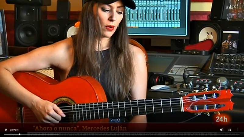 Mercedes Luján, rompiendo barreras en la guitarra flamenca
