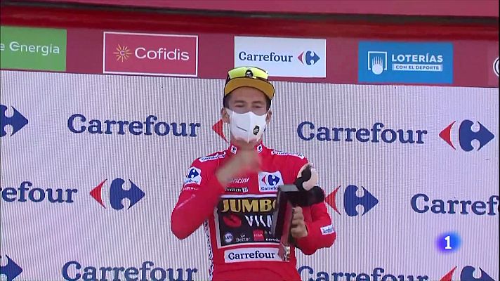 Telediario 1 - La Vuelta |  Mas (Movistar): "Nuestra situación es la mejor"