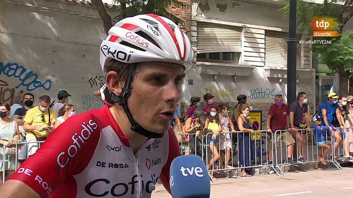 Vuelta ciclista a España - Vuelta | Guillaume Martin: "El objetivo ahora será el rojo"