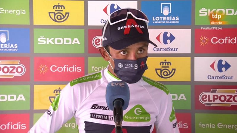 Egan Bernal: "Tenía buenas piernas hasta que me quedé" - ver ahora