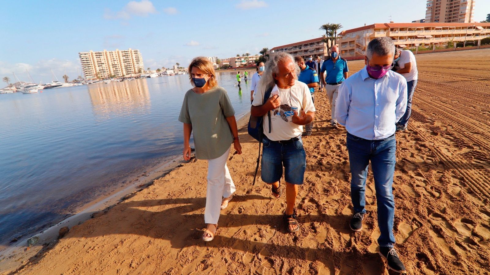 Ribera, sobre la crisis medioambiental del Mar menor: "Cuanto más lo retrasemos, peor"
