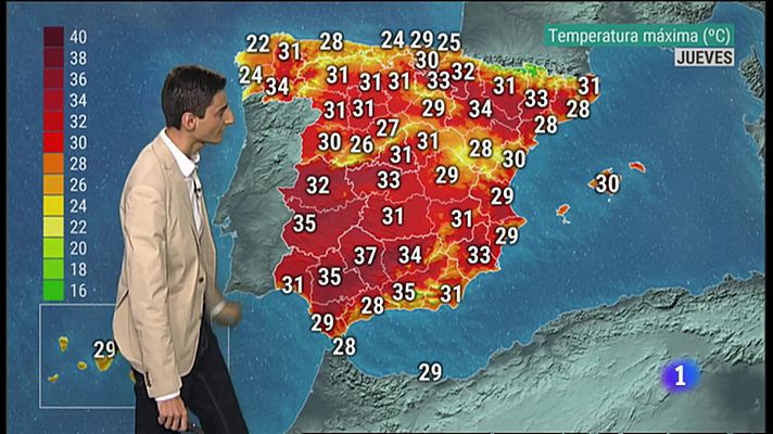 El Tiempo en la Comunitat Valenciana - 25/08/21