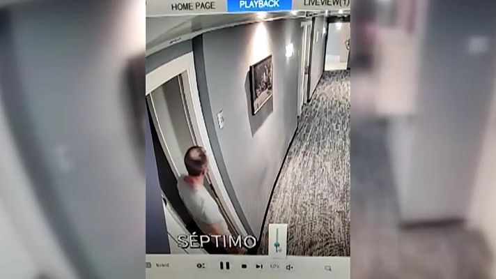 Telediario 1 - La policía busca al padre del niño asesinado en un hotel de Barcelona