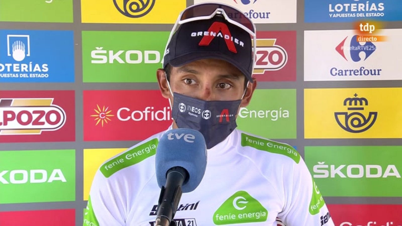 Bernal ve "complicado" retomar su mejor nivel en esta Vuelta