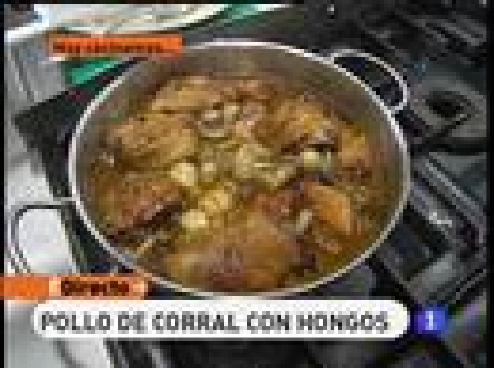 RTVE Cocina: Pollo de corral con hongos | RTVE Play