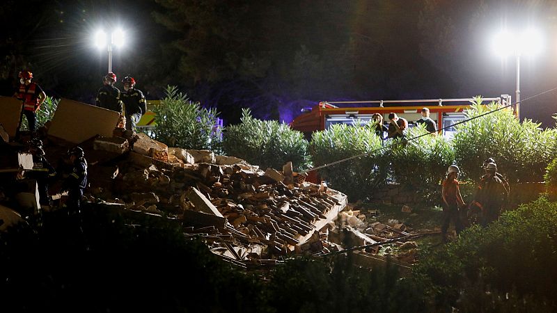 Derrumbe en Peñiscola: los bomberos han trabajado "a riesgo de su vida" - Ver ahora