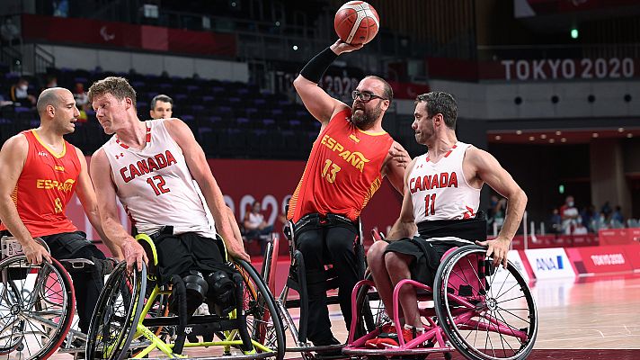 Baloncesto en silla de ruedas: España - Canadá