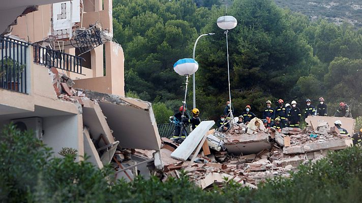 Encuentran el cuerpo del menor desaparecido tras el derrumbe de un edificio en Peñíscola