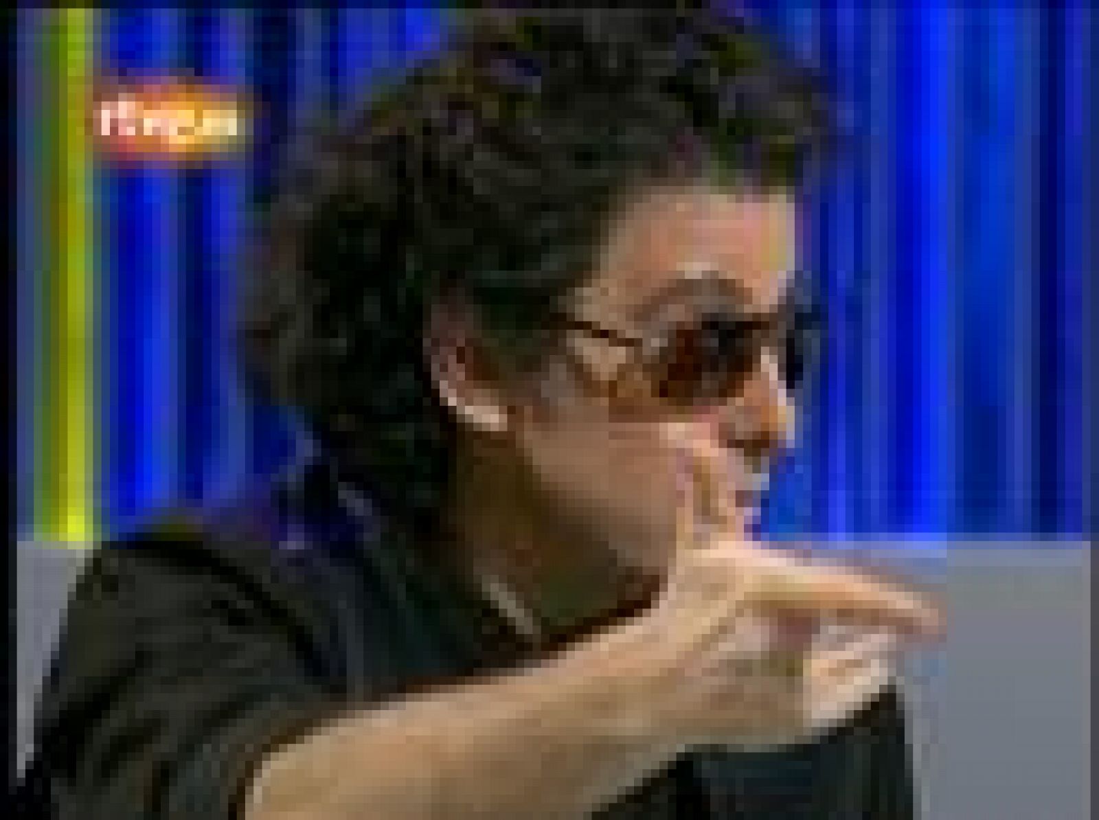 Entrevista al cantante Calamaro en 'La2 Noticias' (2008)