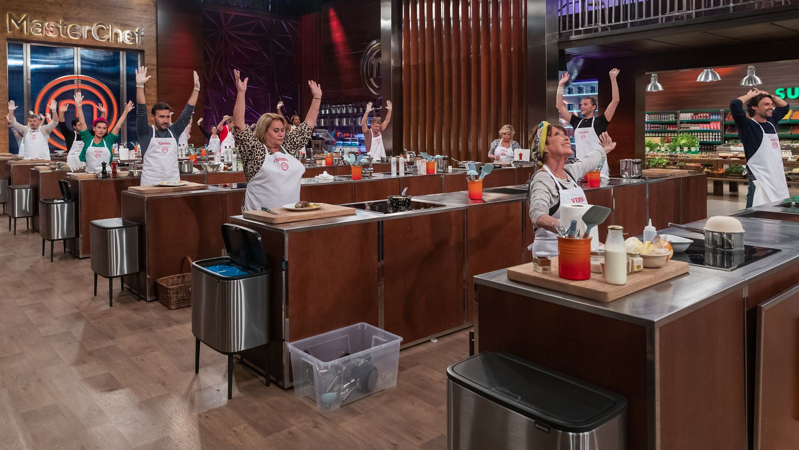 Los aspirantes de MasterChef Celebrity 6, en cocinas por primera vez